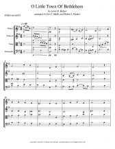 O Little Town of Bethlehem - Louis H. Redner