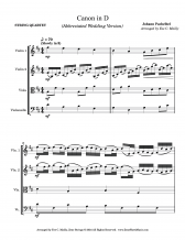 Canon in D - Pachelbel (Abbreviated Wedding Version)