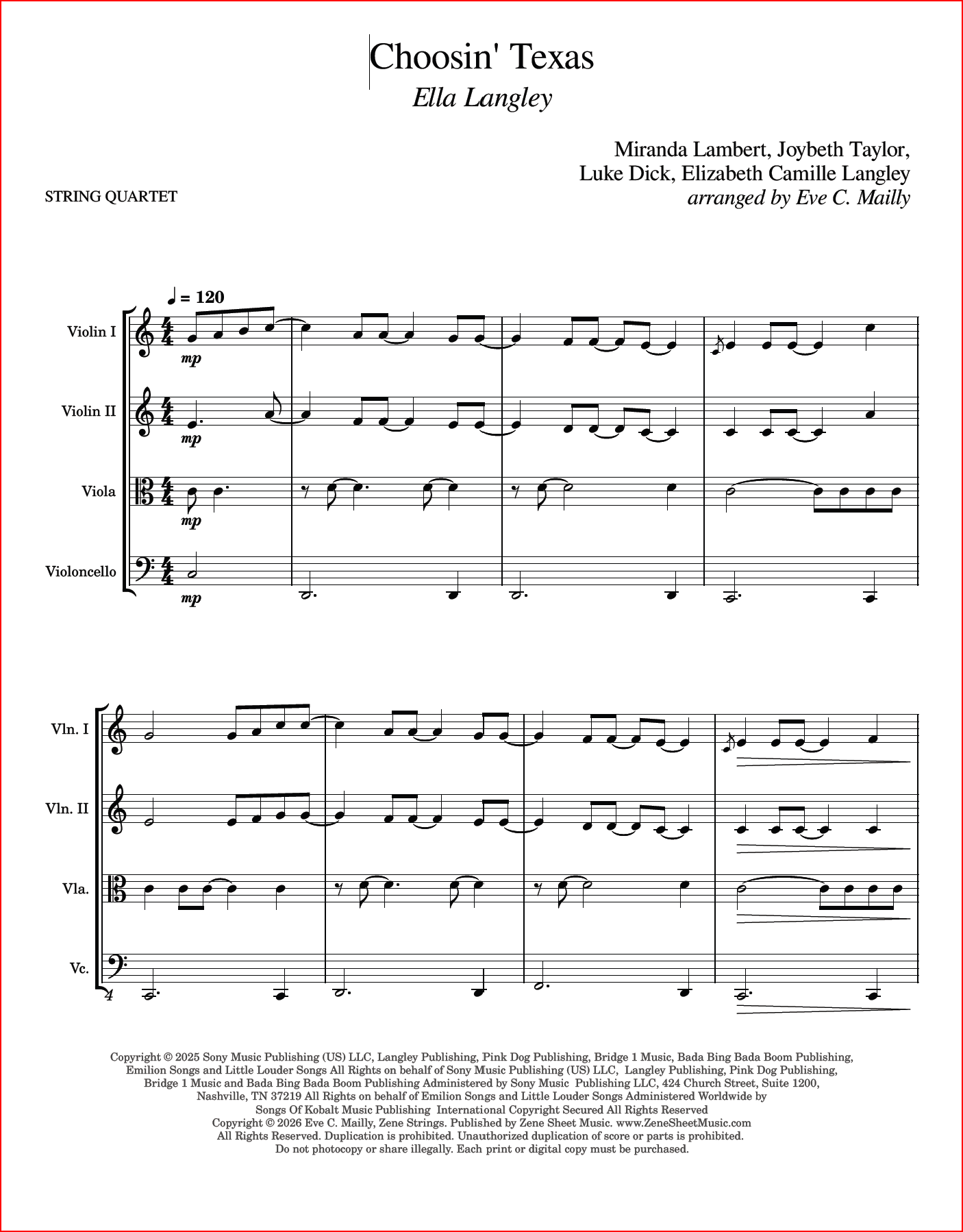 Choosin' Texas - Ella Langley